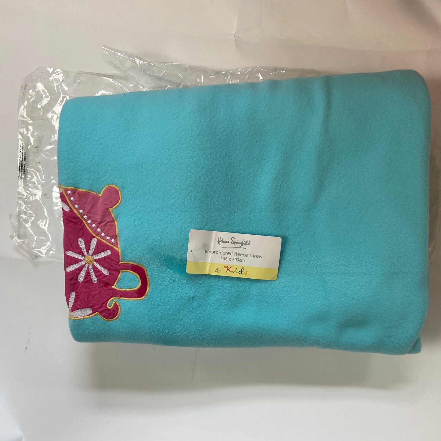 Time for Tea Fleece Throw by Helena Springfield