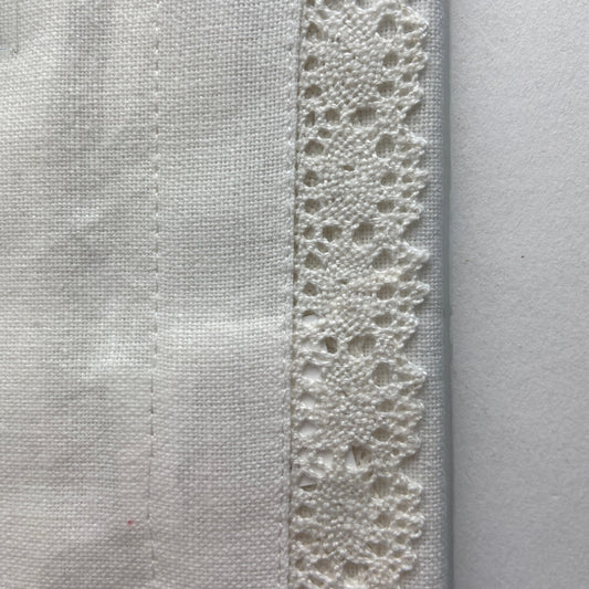 Lace Edged Table Runner by Walton & Co