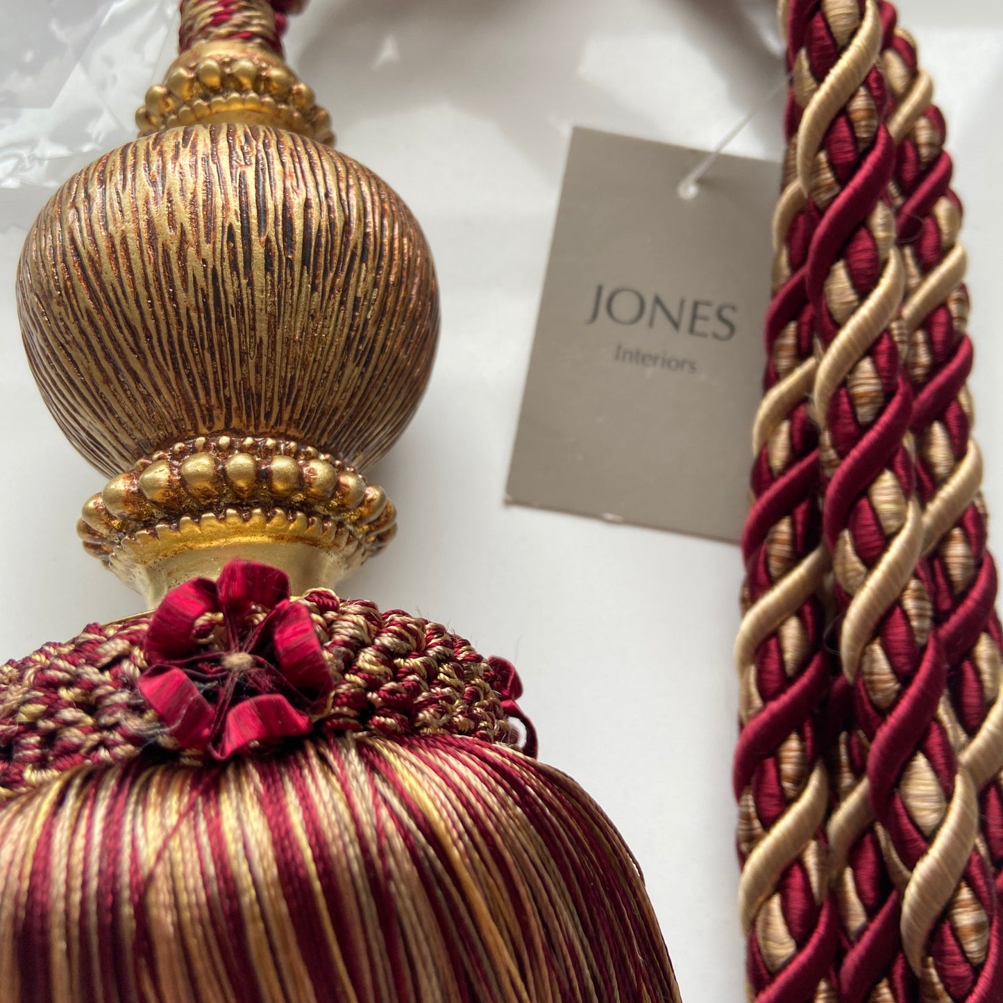 Florentine Large Tieback by Jones Interiors