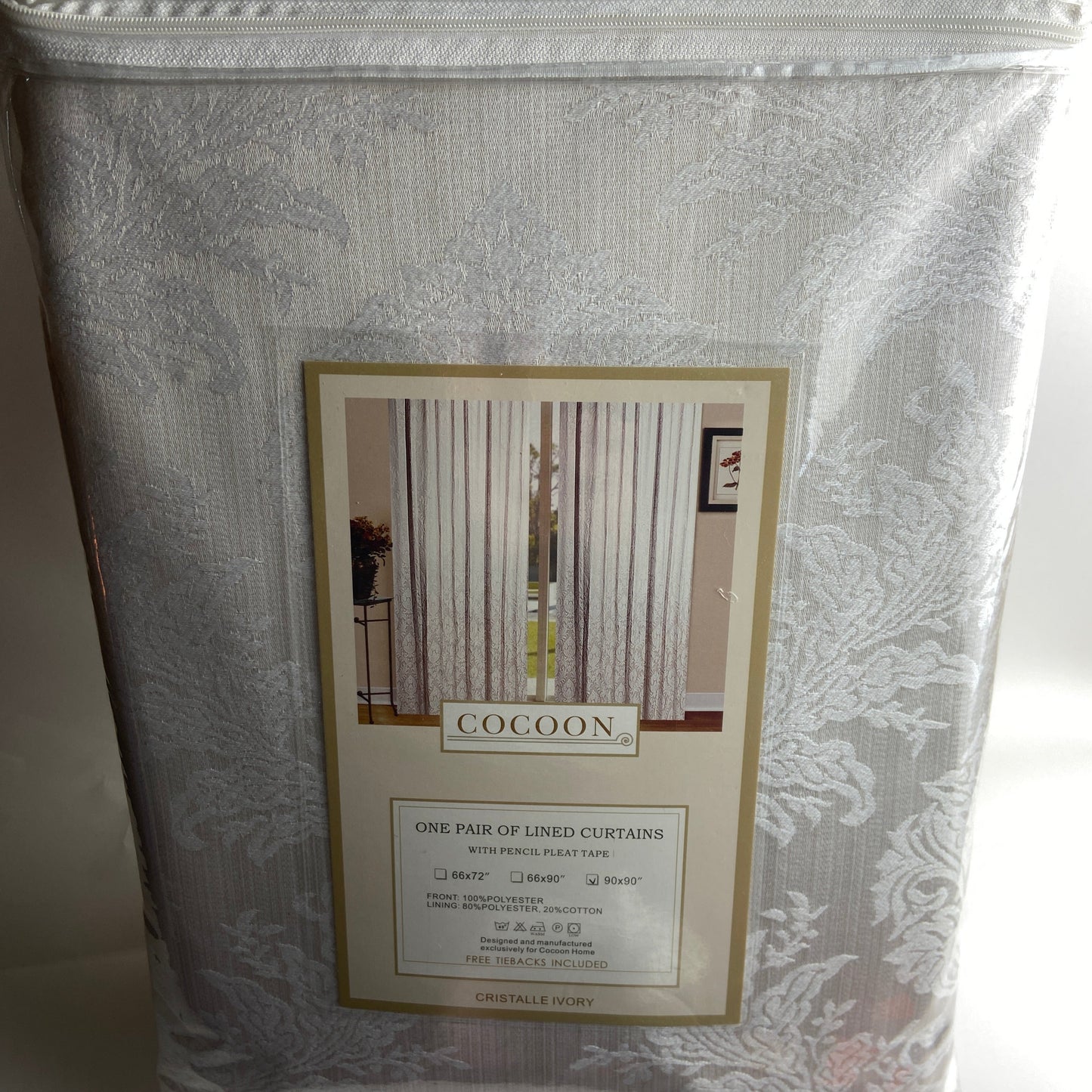 Cristalle Curtains by Cocoon
