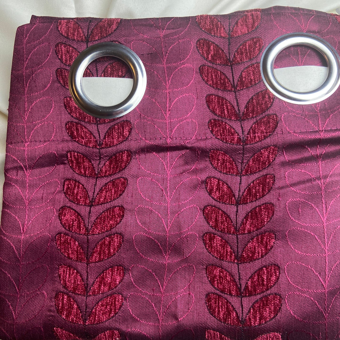 Sierra Eyelet Fully Lined Curtains by Jeff Banks Home