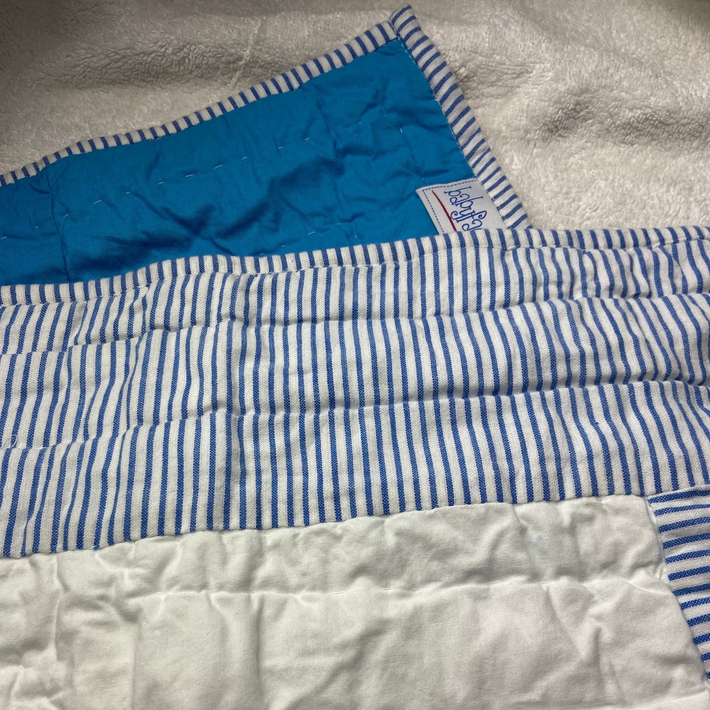 Trains Cot Bed Quilt by Babyface