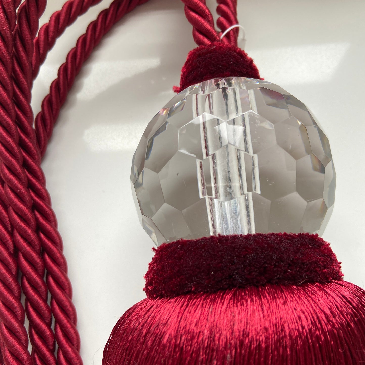 Glass Ball Tieback