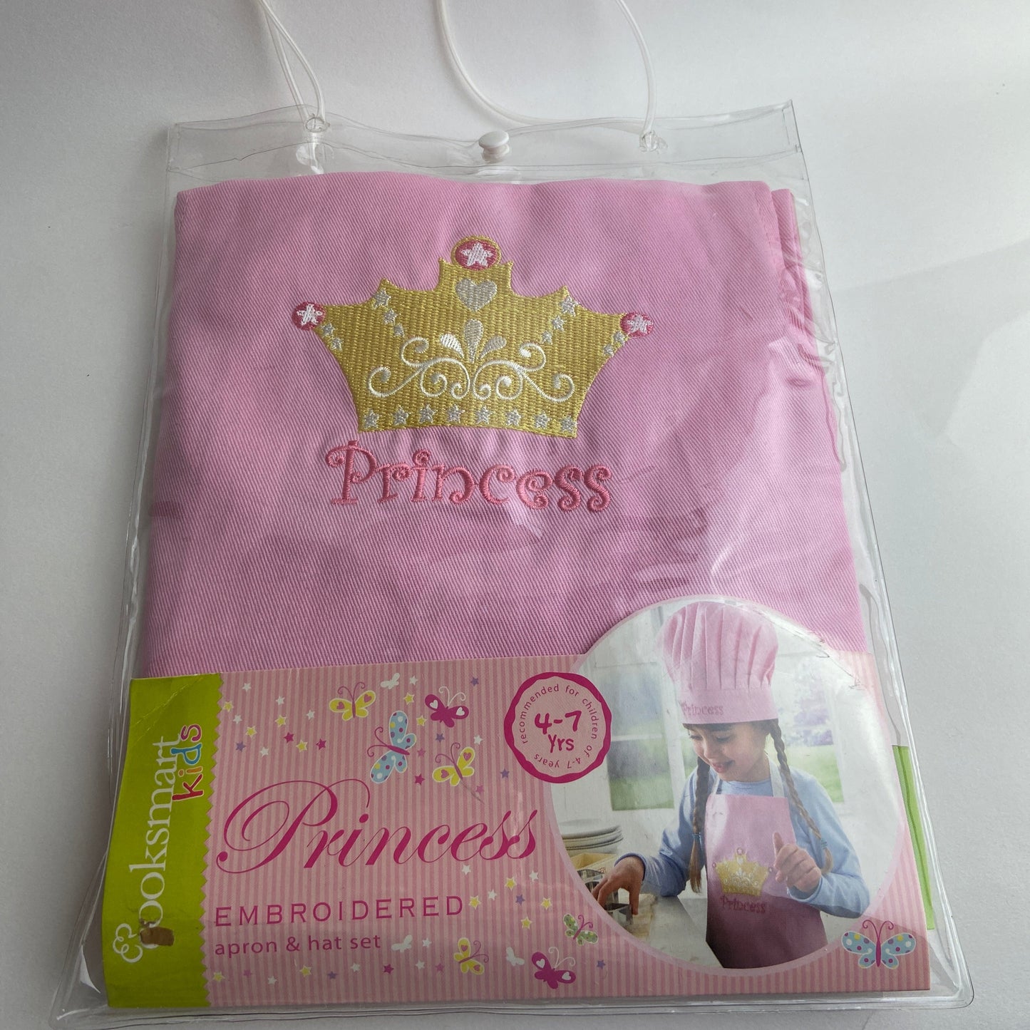 Princess Apron & Hat Set by Cooksmart Kids