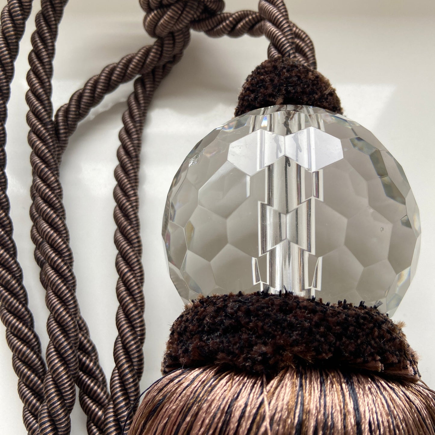 Glass Ball Tieback
