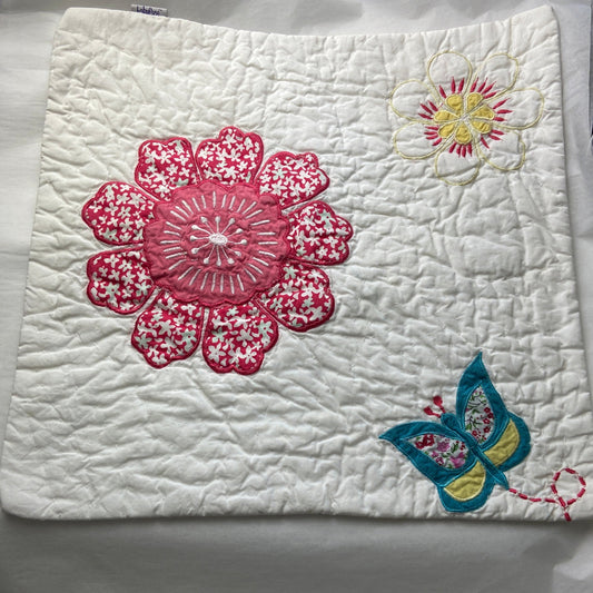 Daisy Floral Cushion Cover by Babyface