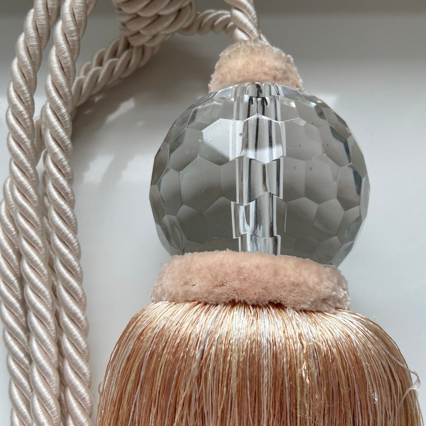 Glass Ball Tieback