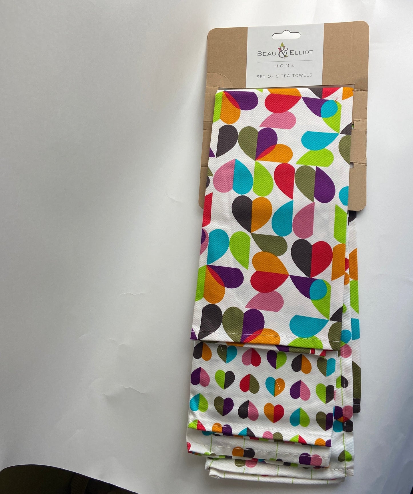 Brokenhearted Tea Towel Set by Beau & Elliott