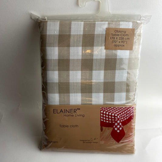 Gingham Table Cloth by Elainer Home Living