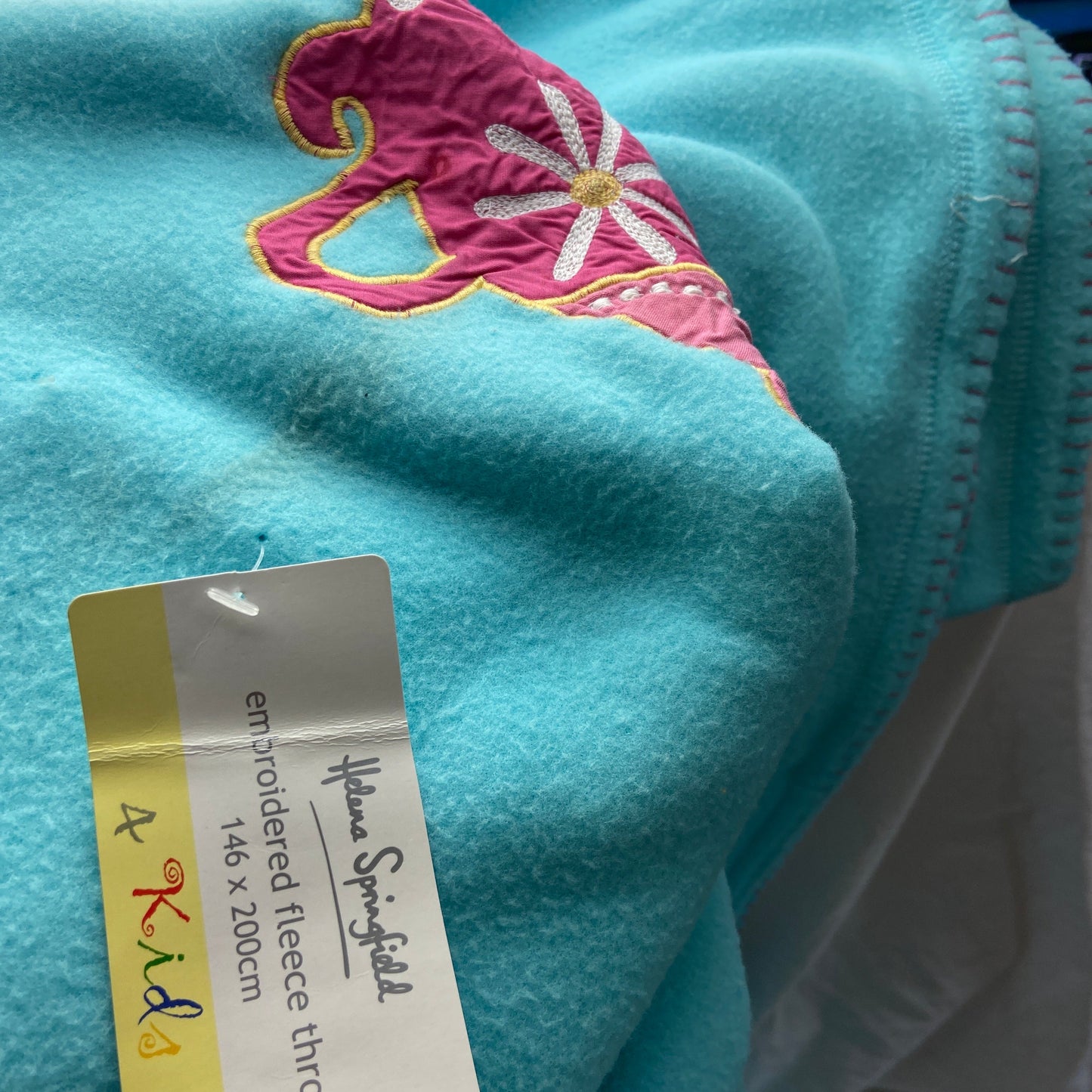 Time for Tea Fleece Throw by Helena Springfield
