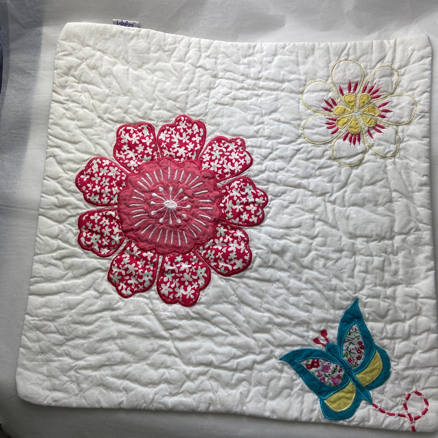 Daisy Floral Cushion Cover by Babyface