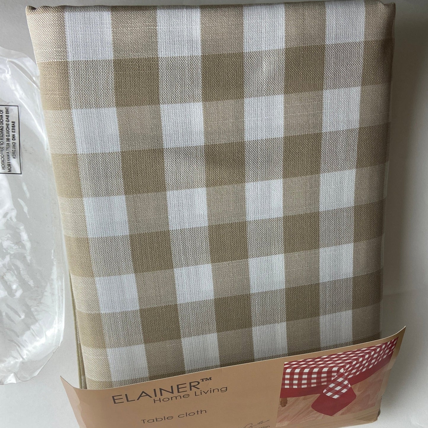 Gingham Table Cloth by Elainer Home Living