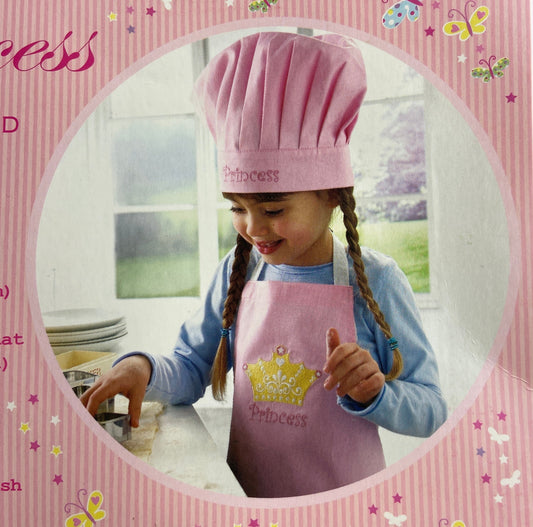 Princess Apron & Hat Set by Cooksmart Kids