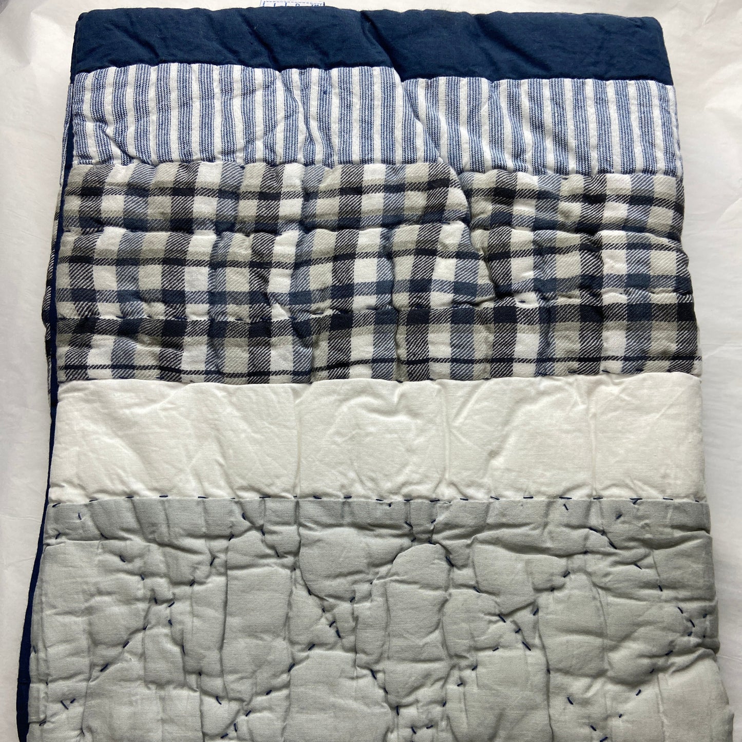 Varsity Quilted Pillow Sham by Babyface