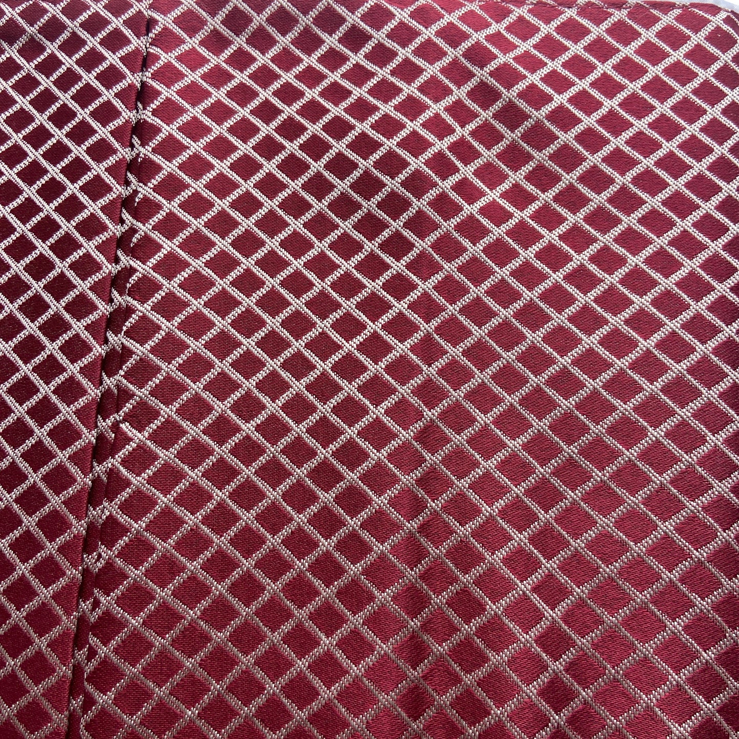 Carrington Burgundy Valance Sheet by Cocoon