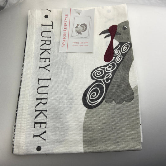 Turkey Lurkey Tea Towel & by Walton Lifestyle