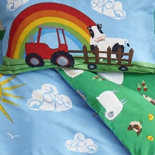 Farmyard Animals Duvet Set by Catherine Lansfield Kids