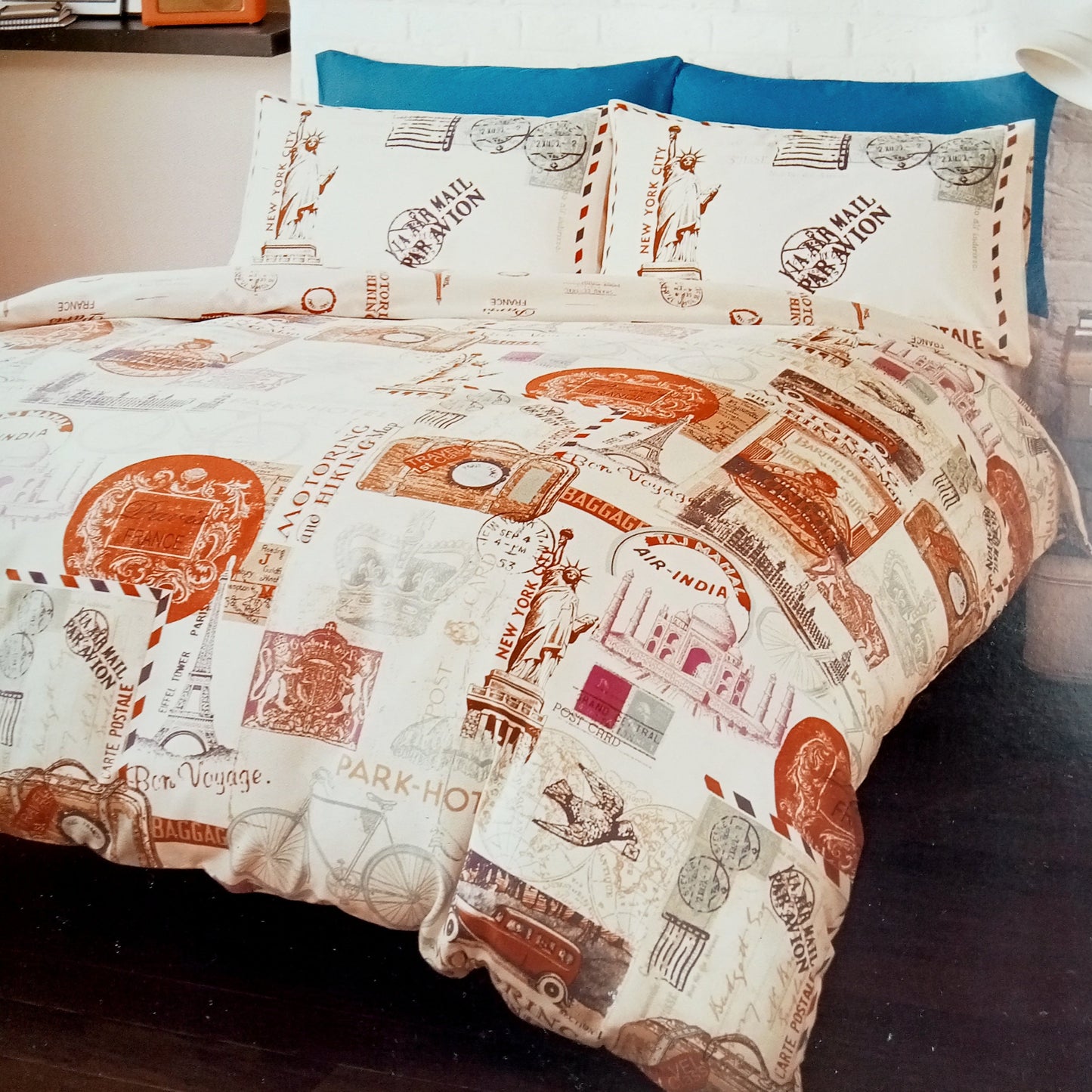 Around The World Duvet Set by Hashtag Bedding