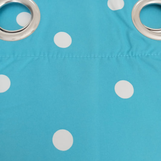 Dotty Eyelet Curtains by E A Design