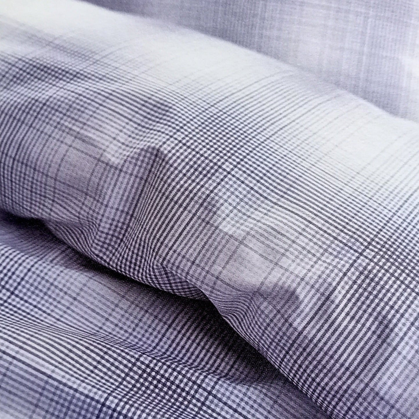 Check Cotton Duvet Set by Bianca