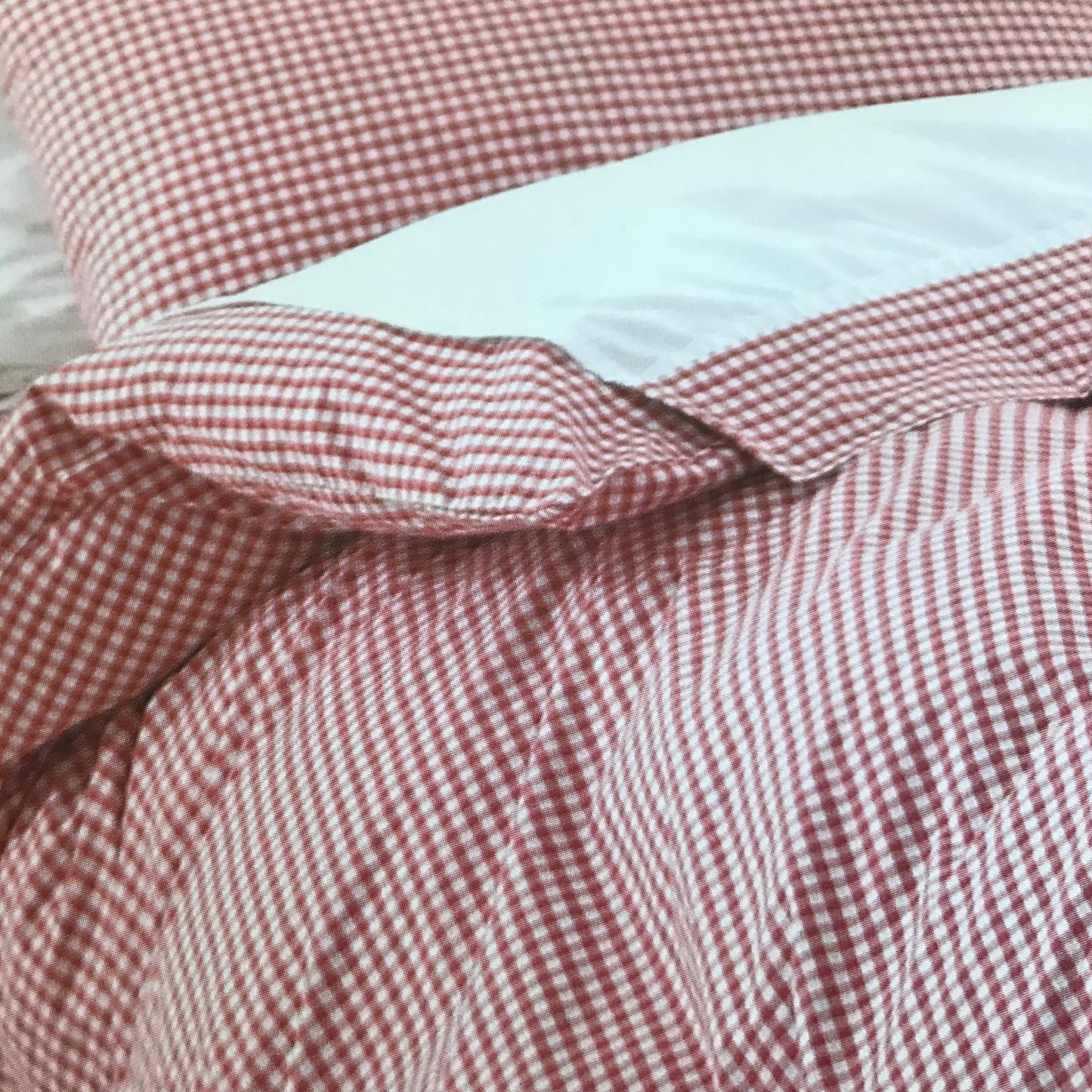 Gingham Duvet Cover by Peacock Blue