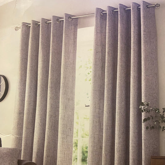 Academy Grey Curtains by Ashley Wilde