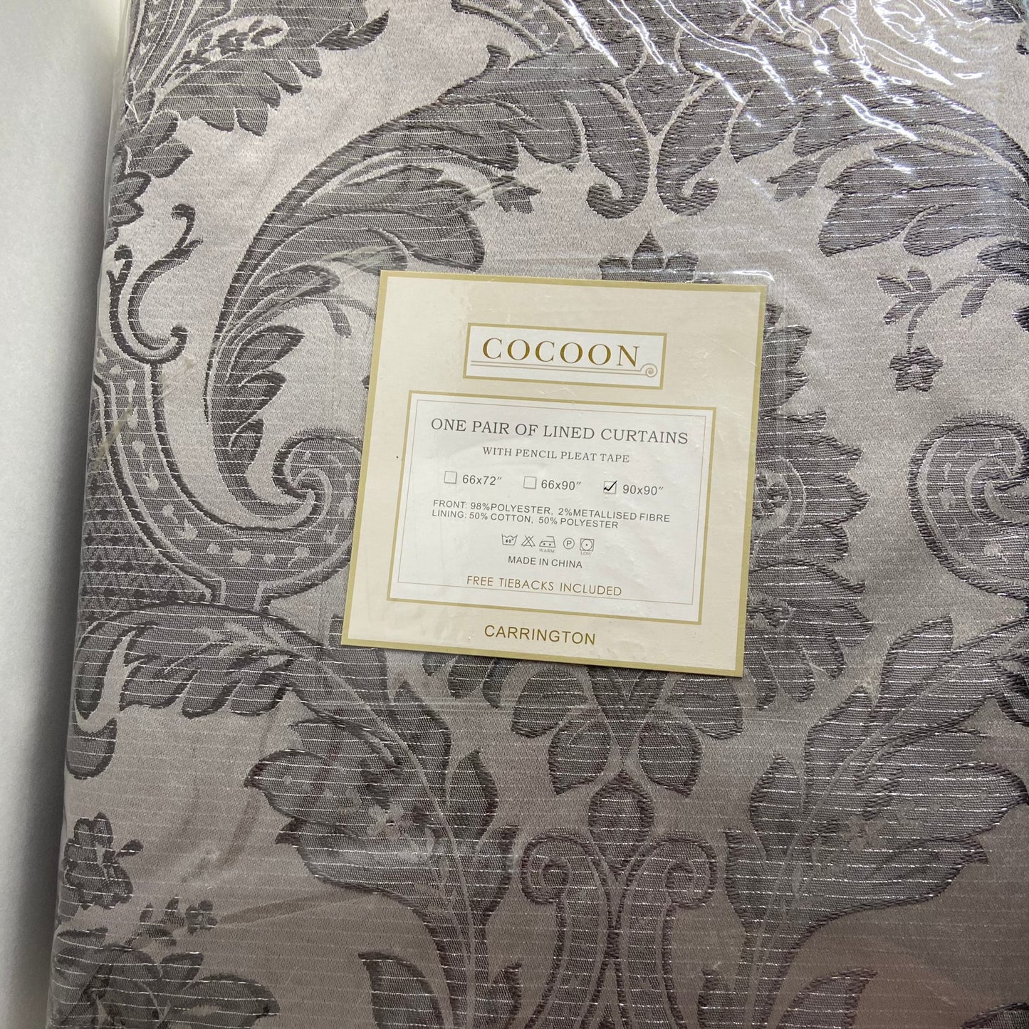Carrington Curtains by Cocoon
