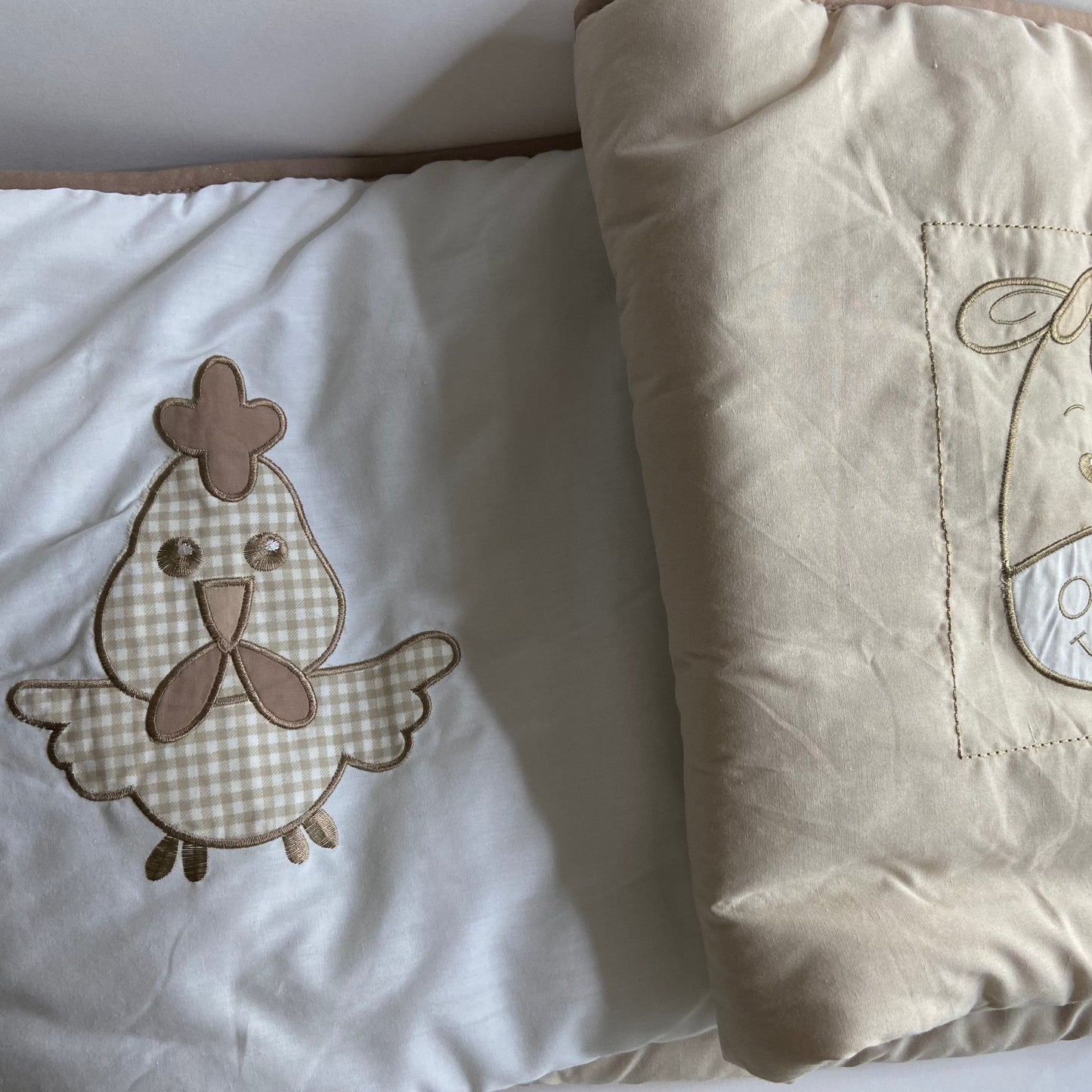 Cot Bed Canopy, Quilt & Bumper by Snuggle Baby