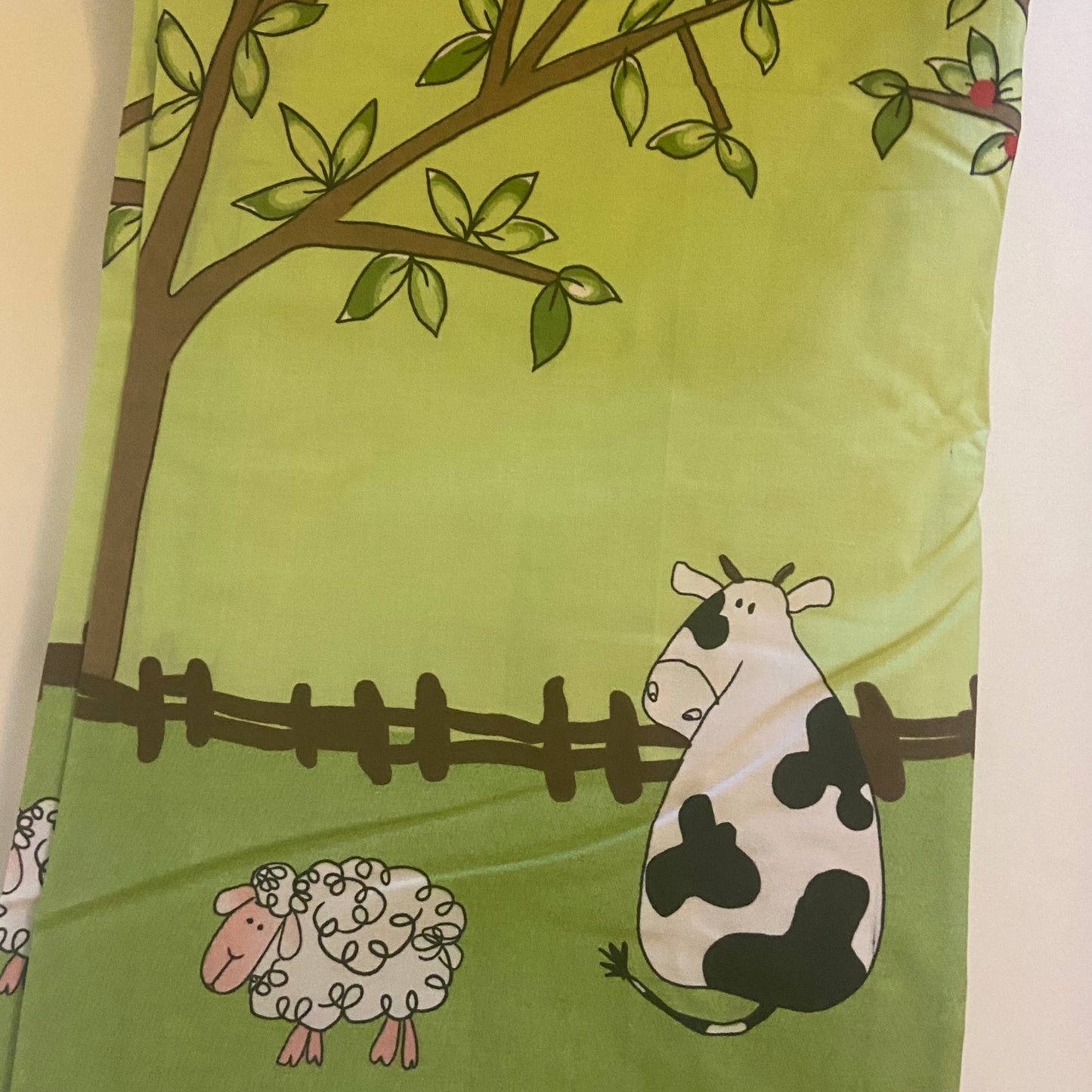 Farmyard Curtains by Helena Springfield