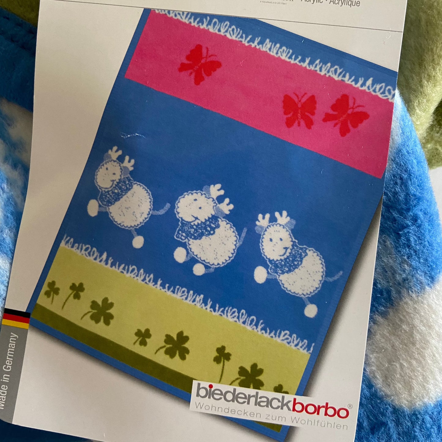 Jump for Joy Kids Blanket by Bocasa