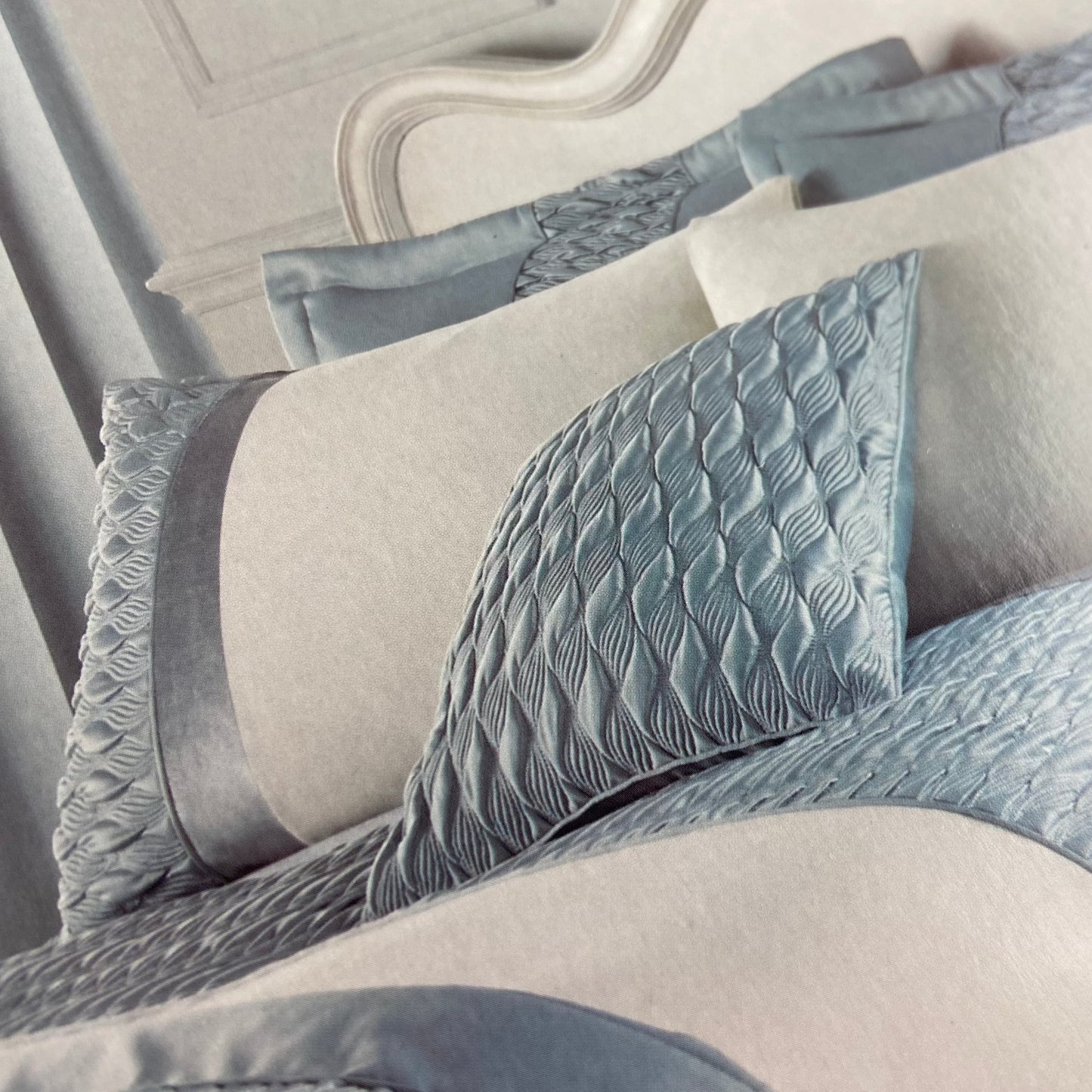 Quilted Luxury Satin Duvet Set by Catherine Lansfield