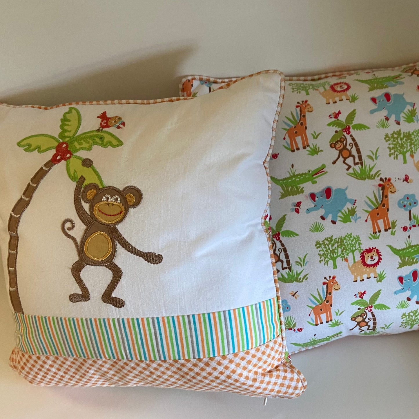 Mungo Monkey Cushion by Walton Baby