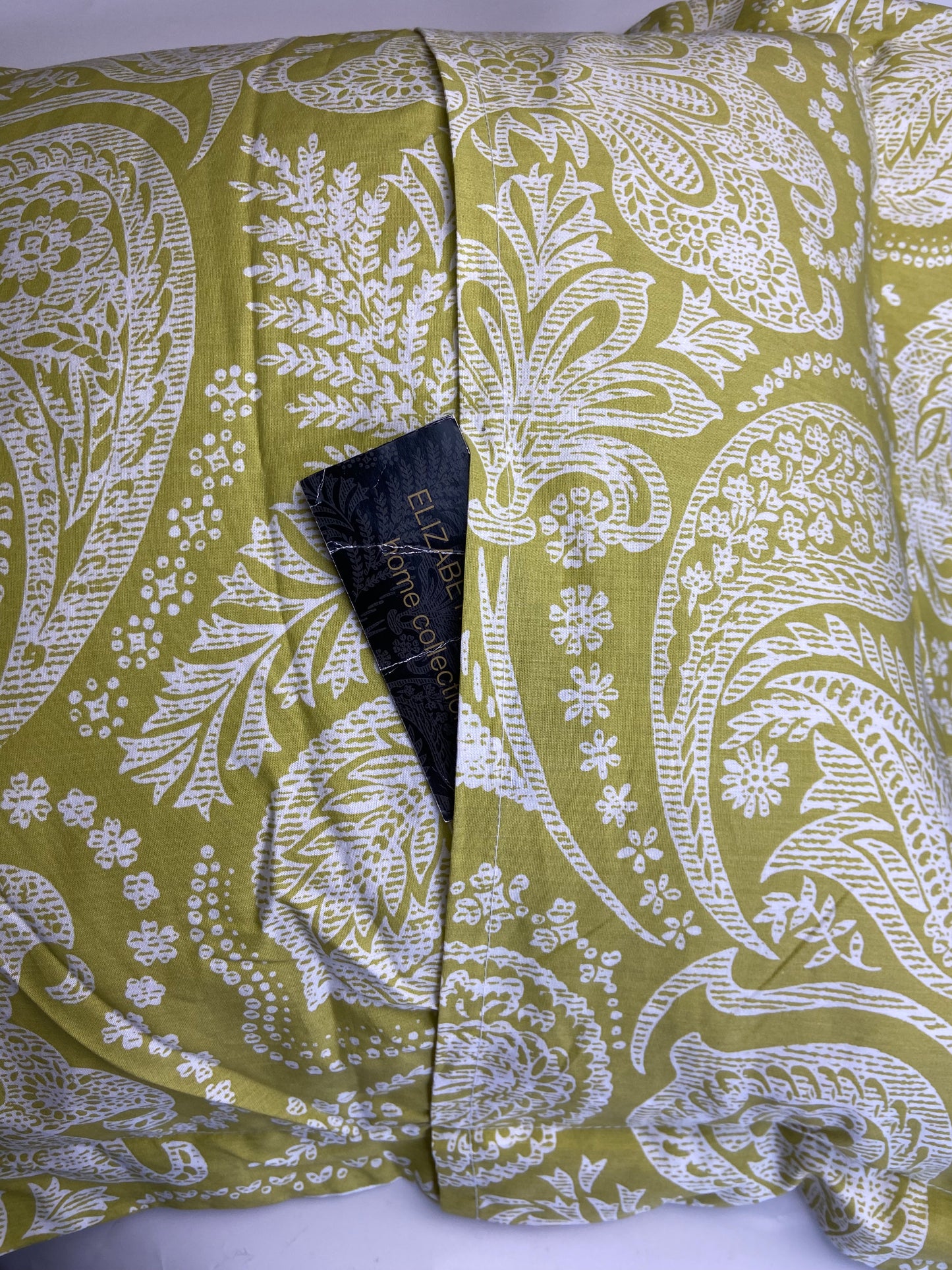Persian Lime Filled Cushion by Elizabeth Hurley Home Collection - 45 cm x 45 cm