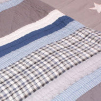 Varsity Quilted Pillow Sham by Babyface
