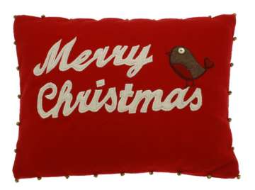 Merry Christmas Cushion by Walton & Co.
