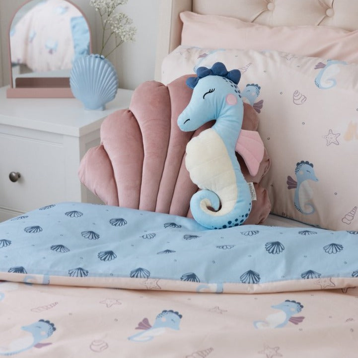 Seahorse Duvet Set by Chapter B Kids Club