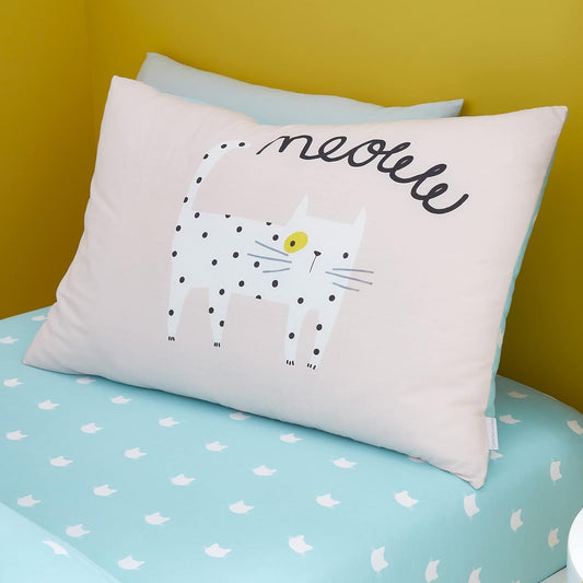 Cute Cats Fitted Sheet by Catherine Lansfield Kids