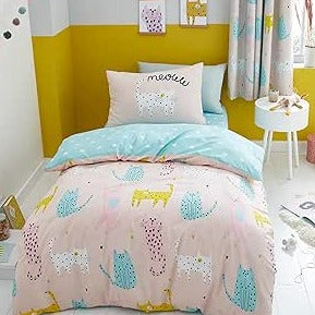 Cute Cats Duvet Set by Catherine Lansfield Kids