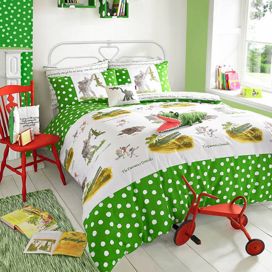 The Enormous Crocodile Cushions by Roald Dahl