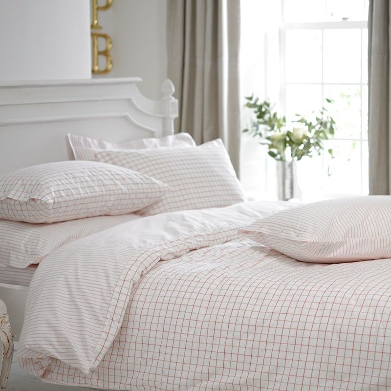 Faversham Red Duvet Set by Peacock Blue