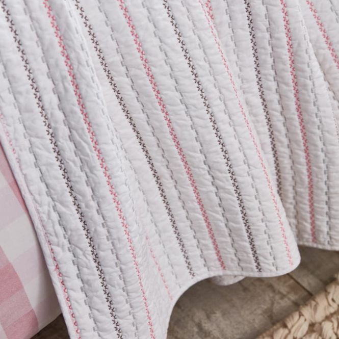 Folk Cotton Bedspread by Little Bianca