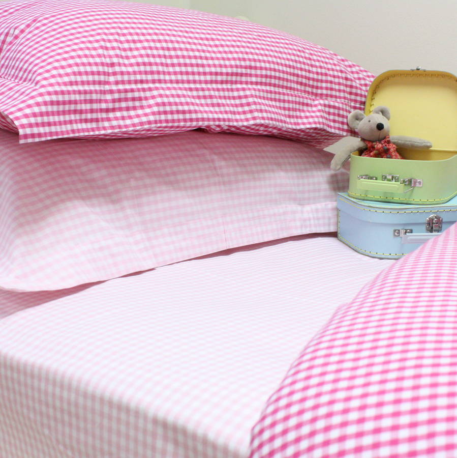 Gingham Duvet Set by Babyface