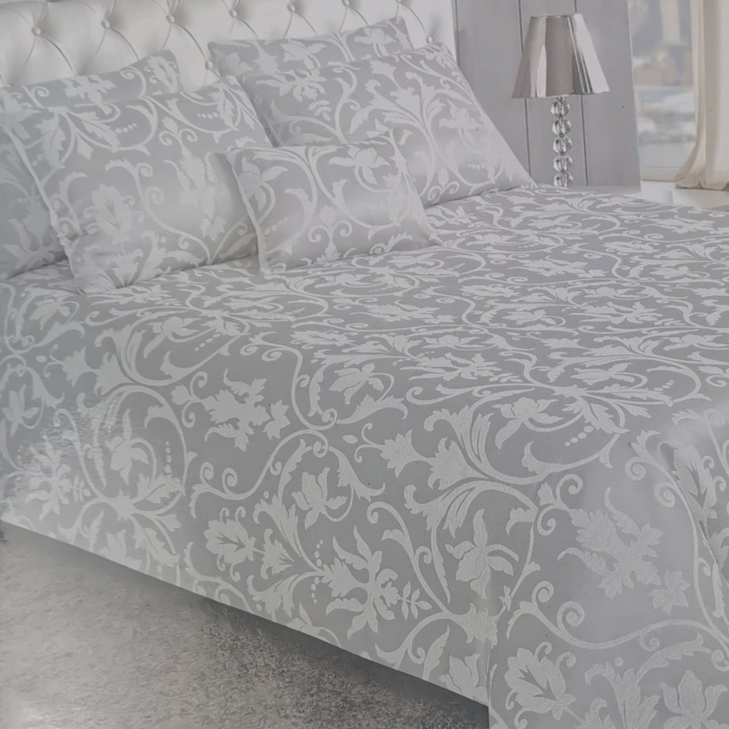 Jacobean Filled Cushion by Moda de Casa