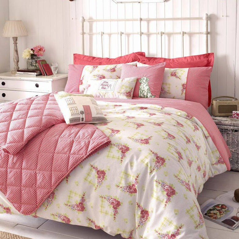 Foxy Cushion by Kirstie Allsopp Home Living - 100% Cotton Cover - Feather Filled - 45x45 cm