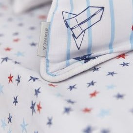 Star Fitted Sheet by Little Bianca