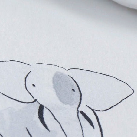 Zoo Animals Fitted Sheet by Little Bianca