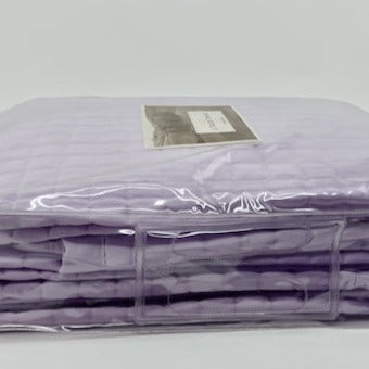 Ginori Bedspread by Tessitura (Colours: Lilac, Navy Blue, Green)