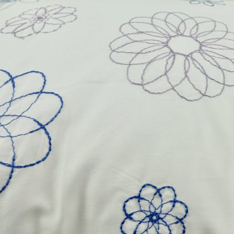 Dahlia Pillowcase Oxford by Dreamweaver Linens