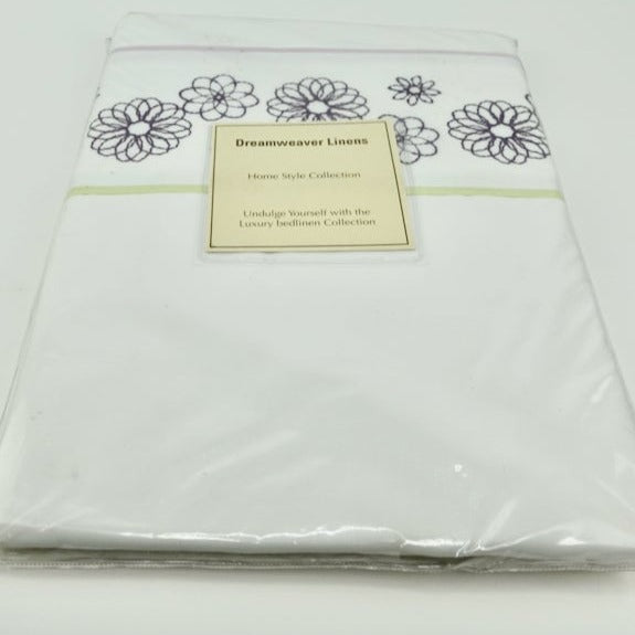 Daisy Flat Sheet Double