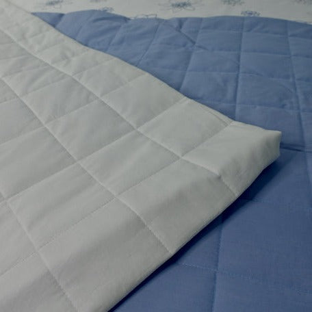 Purity Bedspread by Vandyck (Sand, Blue, Ruby Red, Natural & White)